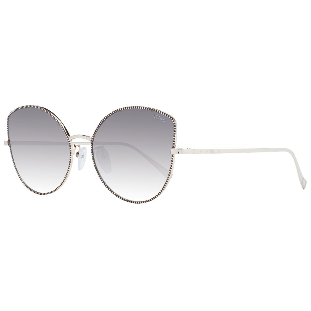 Sting Sonnenbrille aus Roségold-Metall