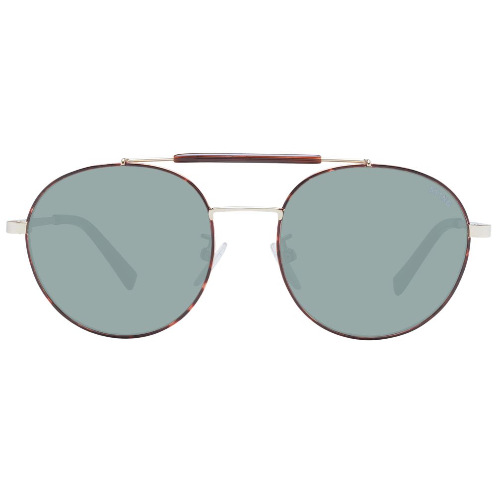 Sting Braune Metall-Sonnenbrille