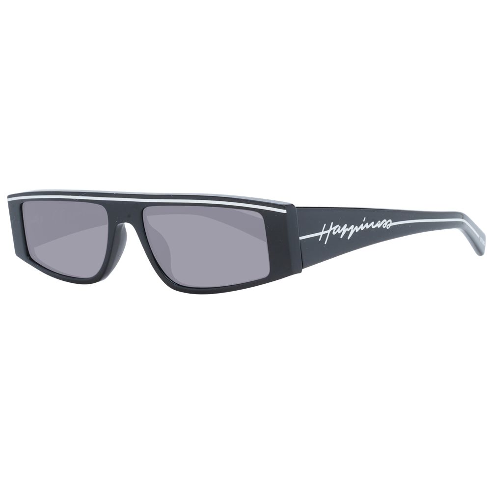 Sting Schwarze Sonnenbrille aus Acetat und Kunststoff