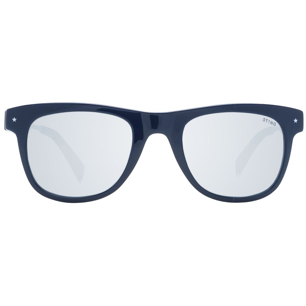 Sting Blaue Sonnenbrille aus Acetat und Kunststoff