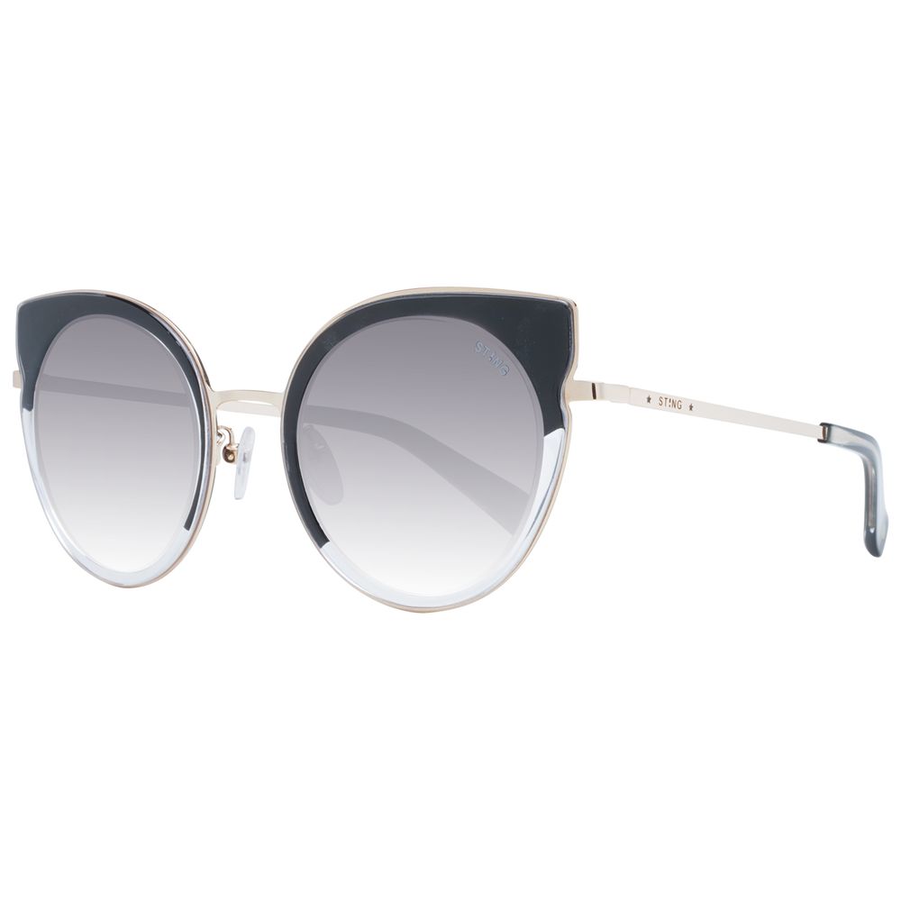 Sting Schwarze Metall-Sonnenbrille