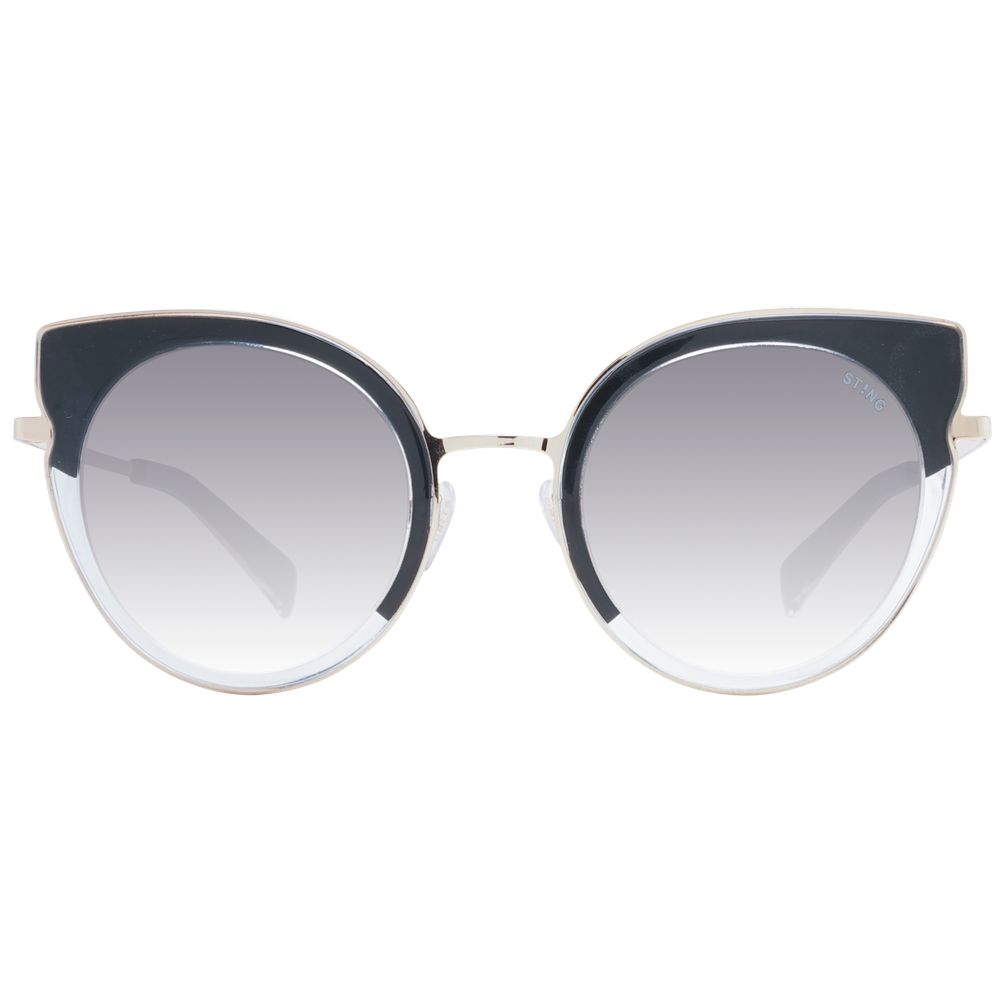 Sting Schwarze Metall-Sonnenbrille