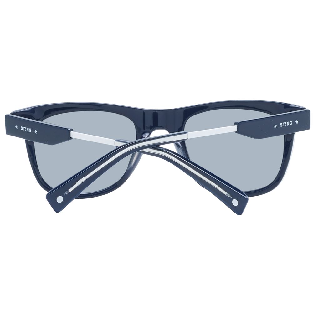 Sting Blaue Sonnenbrille aus Acetat und Kunststoff
