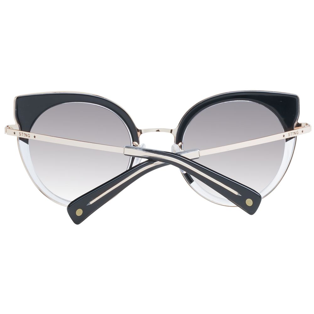 Sting Schwarze Metall-Sonnenbrille