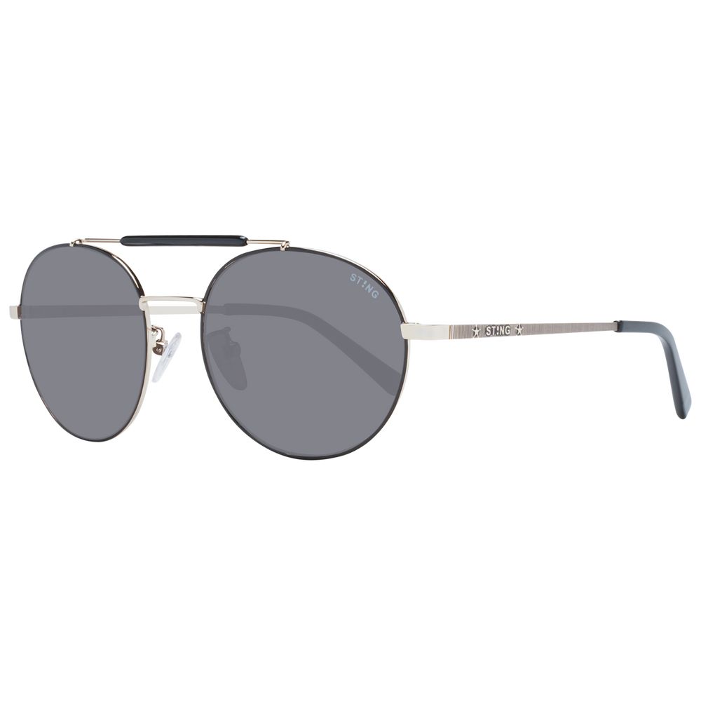 Sting Sonnenbrille aus schwarzem Metall