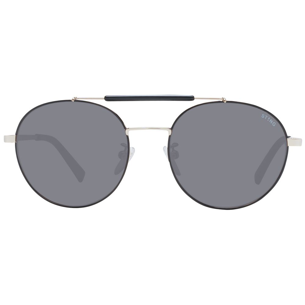 Sting Sonnenbrille aus schwarzem Metall