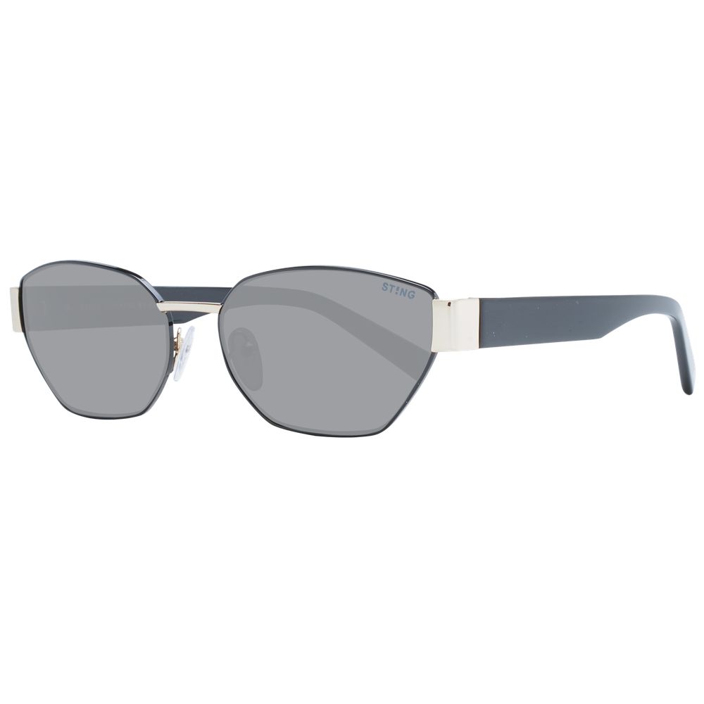 Sting Schwarze Metall-Sonnenbrille