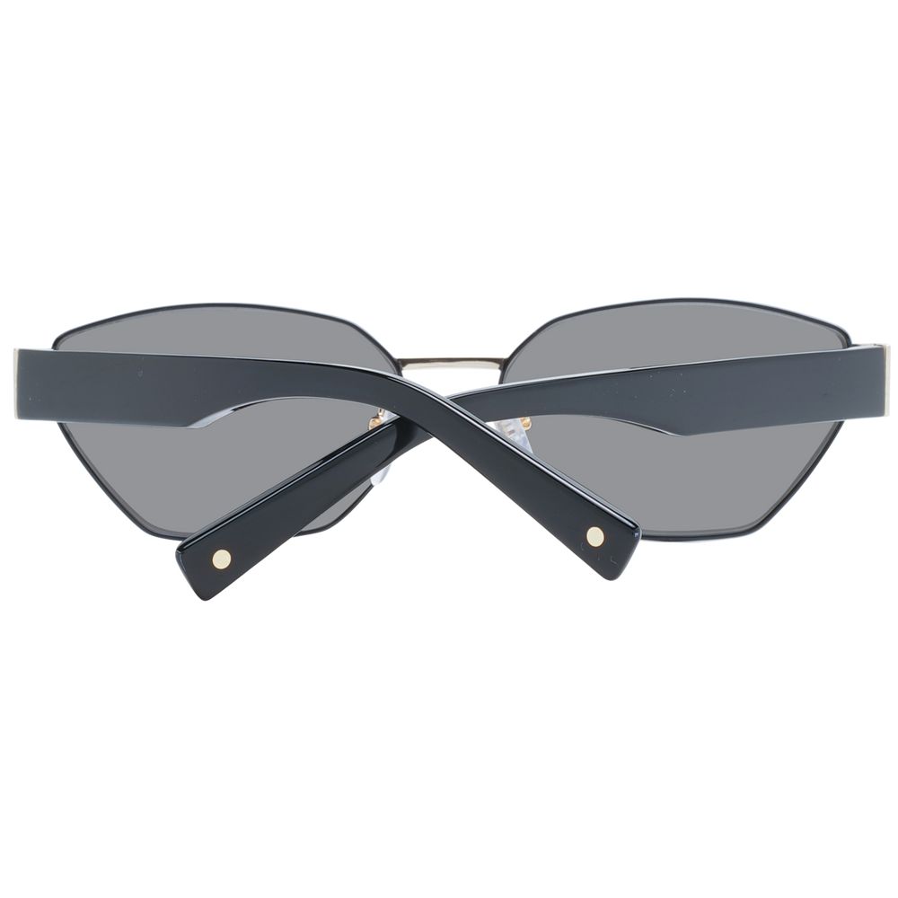 Sting Schwarze Metall-Sonnenbrille