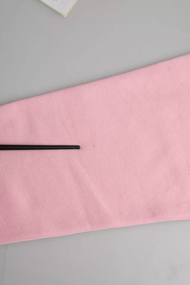 Philippe Model Rosa Baumwoll-Logo-Druck Pullover mit langen Ärmeln