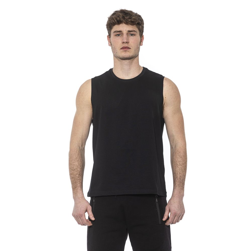Tond Schwarzes Baumwolle Männer Tank Top