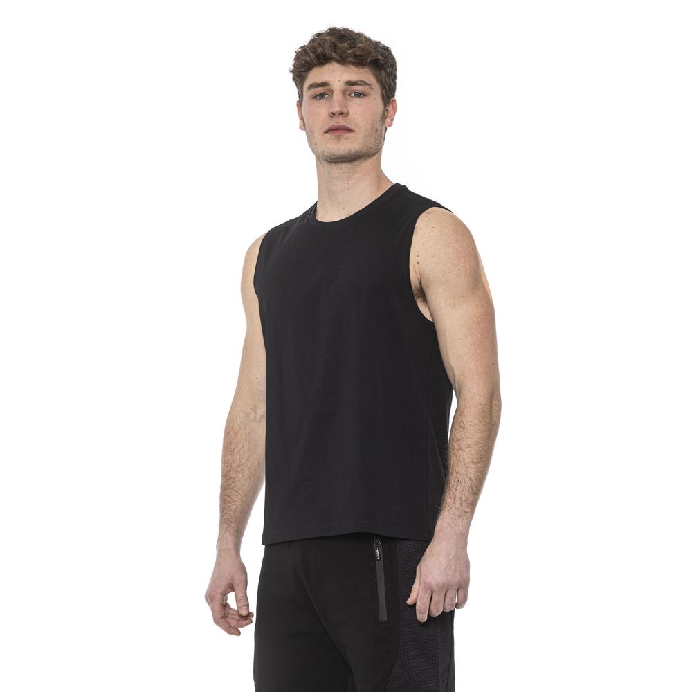 Tond Schwarzes Baumwolle Männer Tank Top