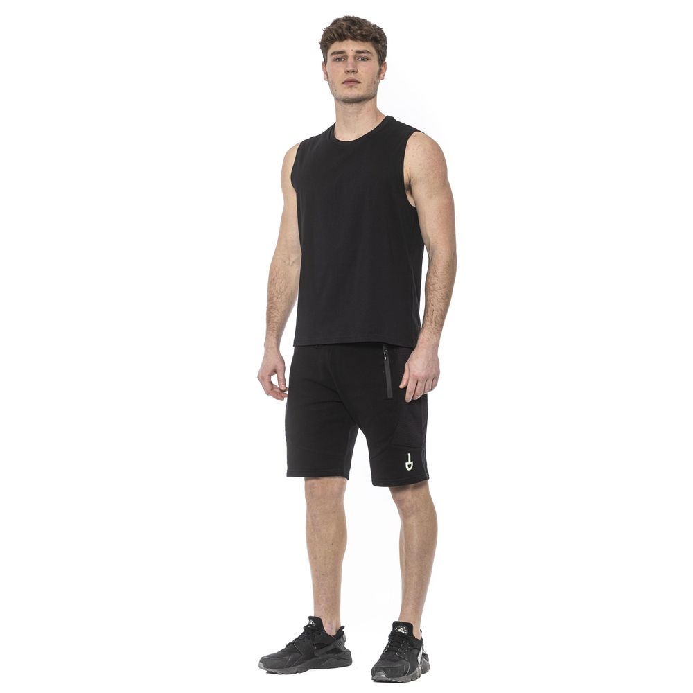 Tond Schwarzes Baumwolle Männer Tank Top