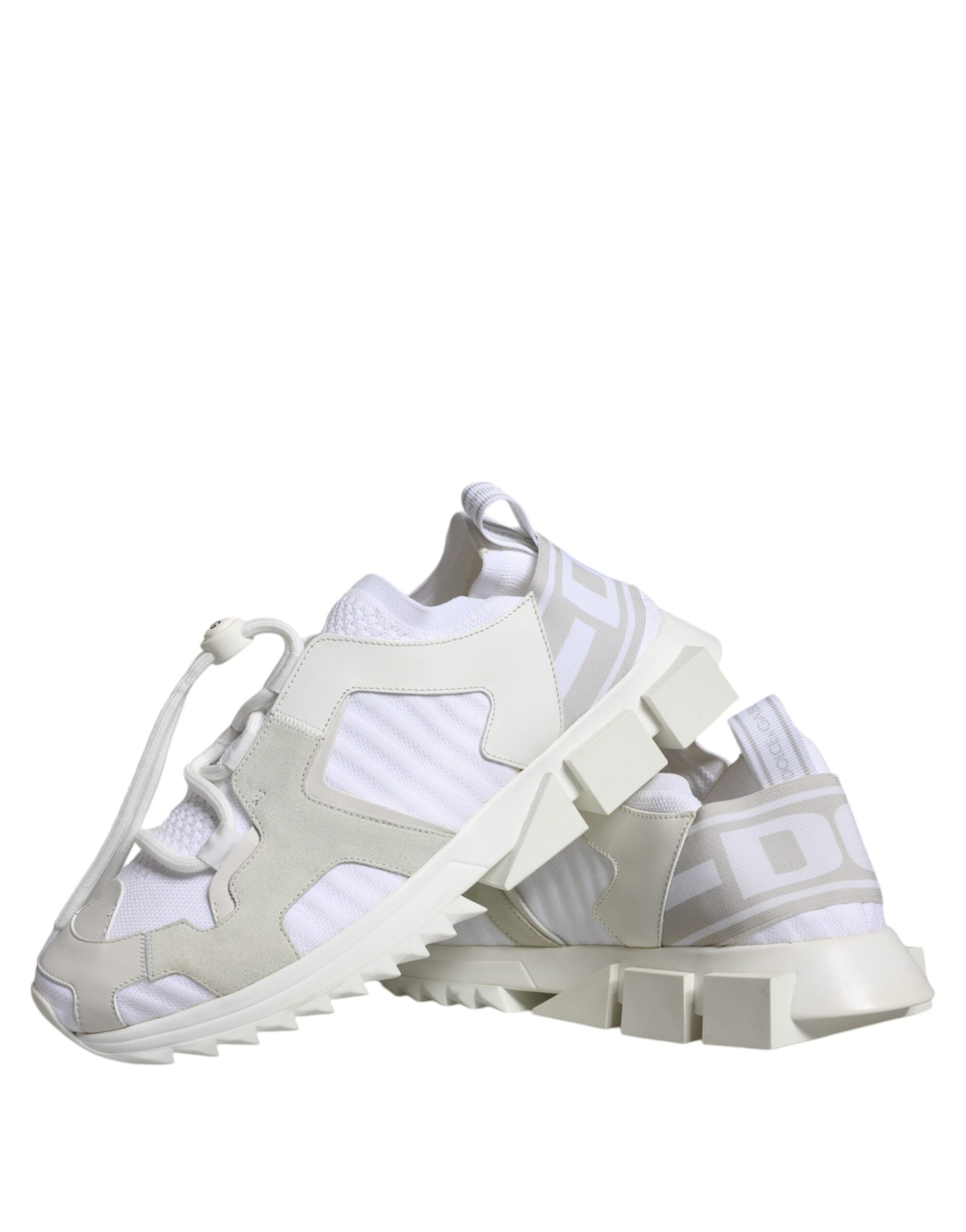 Dolce & Gabbana Weiß Mesh Sorrento Trekking Turnschuhe Schuhe