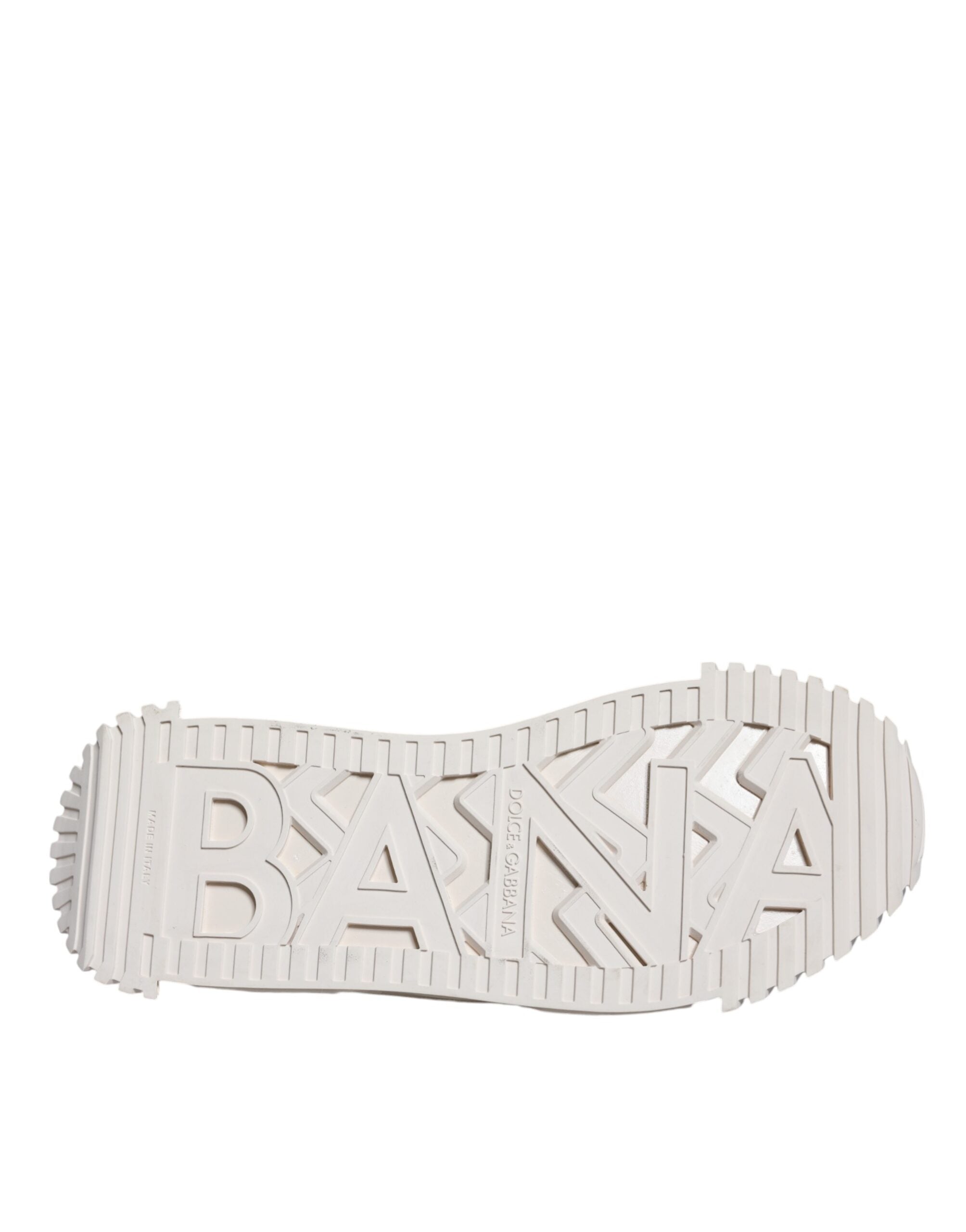 Dolce & Gabbana Weiß Spitze NS1 Low Top Sneaker Sportschuhe