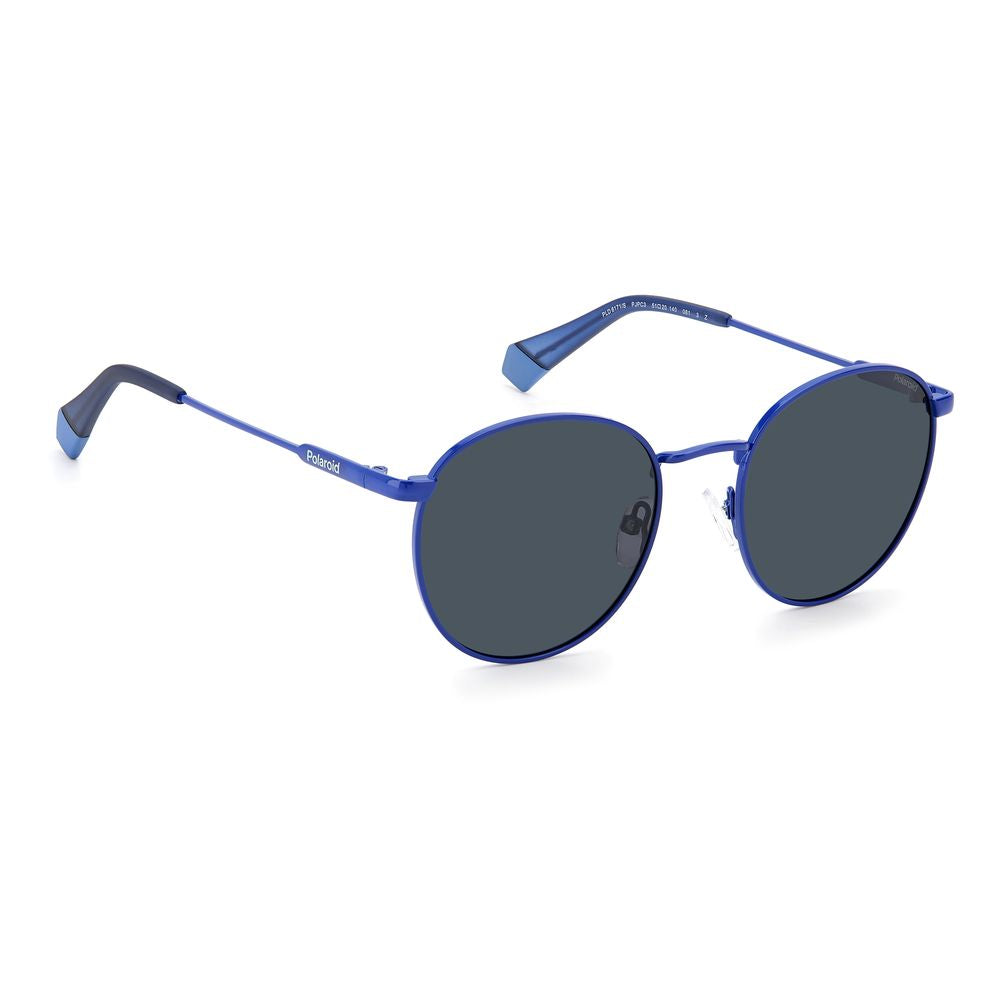 Polaroid Blaue Edelstahl-Sonnenbrille