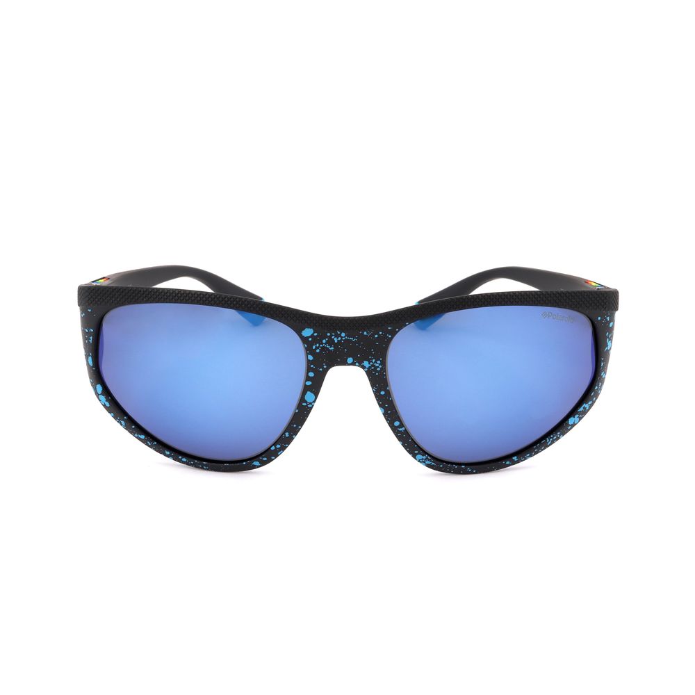Polaroid Blaue Gummi-Sonnenbrille