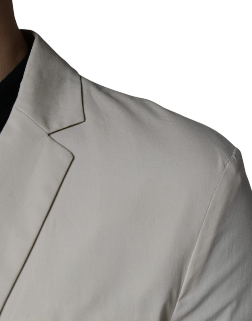 Paolo Pecora Milano Beige Einreihiges Kleid Formeller Mantel Blazer