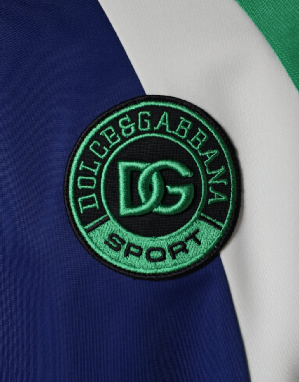 Dolce & Gabbana Multicolor Polyester Bomberjacke mit durchgehendem Reißverschluss