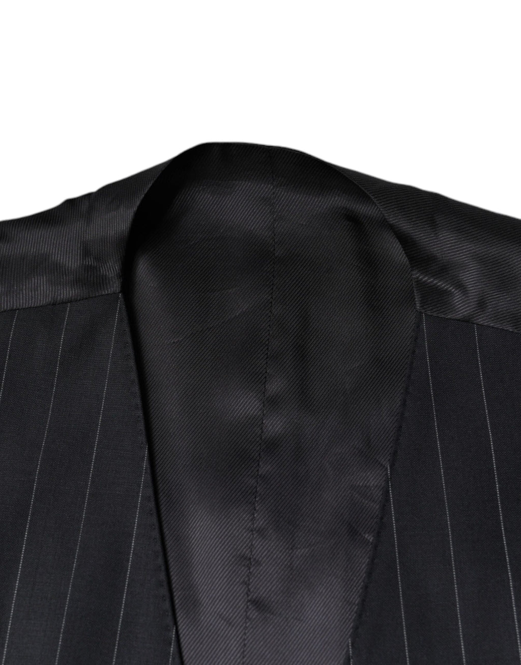 Dolce & Gabbana Schwarze Lederweste Kleid Formelle Weste