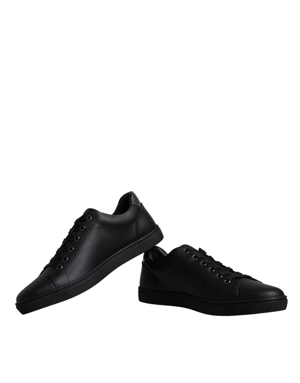Dolce & Gabbana Schwarze London Sacred Heart Herren-Sneakers