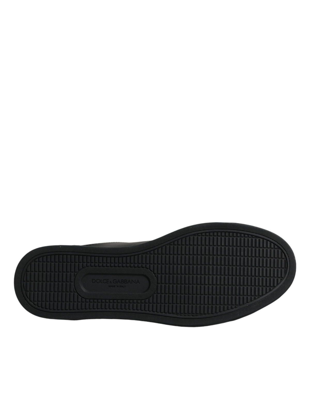 Dolce & Gabbana Schwarze London Sacred Heart Herren-Sneakers