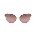 Longchamp Goldene Metall-Sonnenbrille