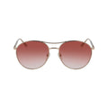 Longchamp Roségoldene Metall-Sonnenbrille