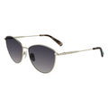 Longchamp Goldene Metall-Sonnenbrille