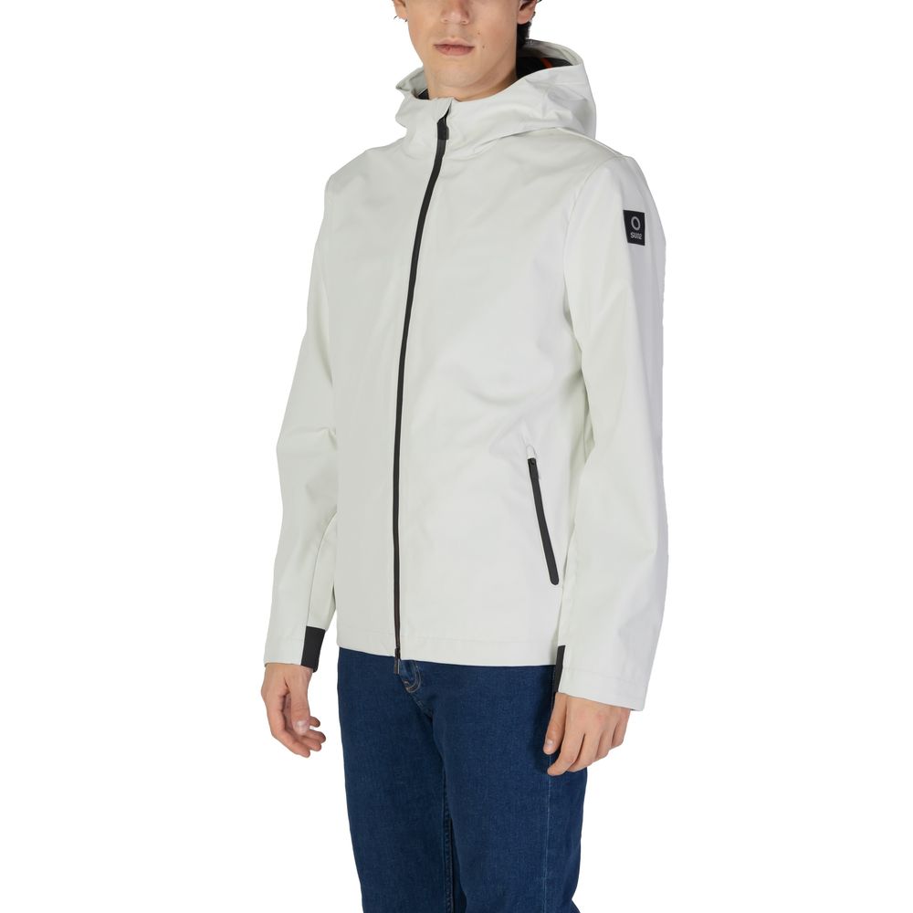 Suns Polyester-Jacke in Creme
