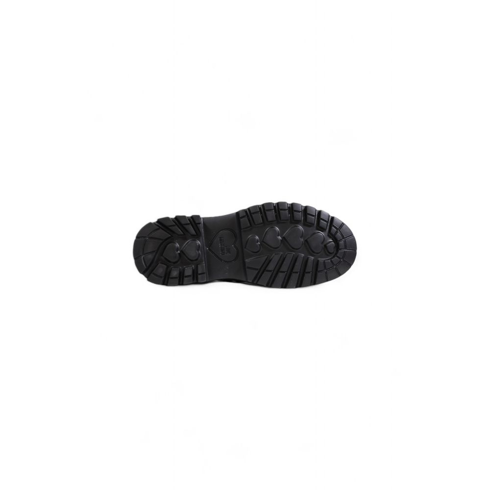 Love Moschino Plattform aus schwarzem Polyethylen