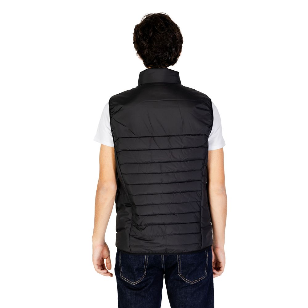 Hugo Boss Schwarze Polyester Sleveless Jacke
