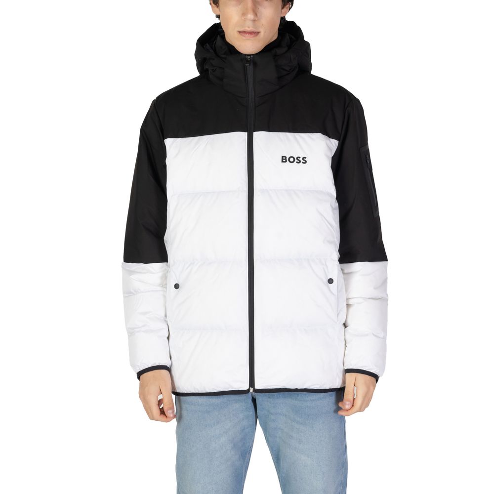 Hugo Boss Weiße Jacken aus recyceltem Polyester &amp