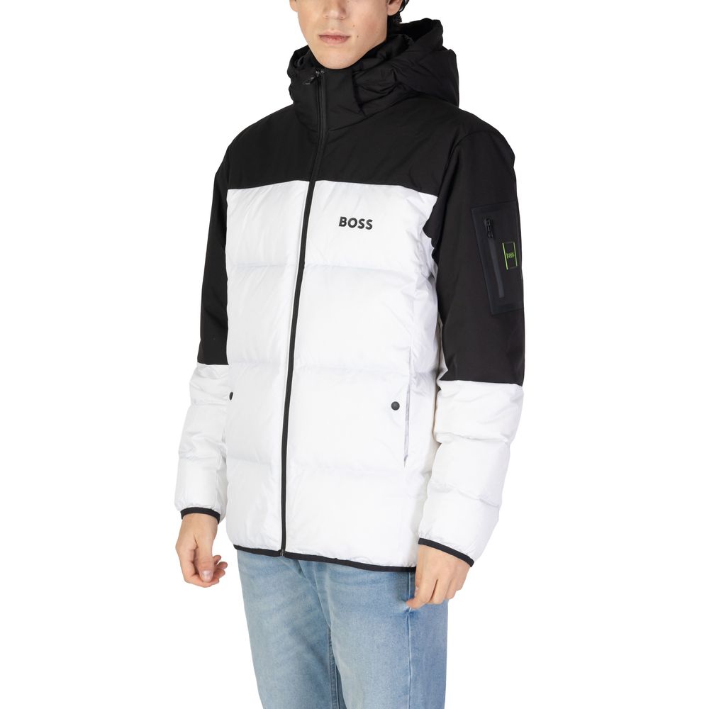 Hugo Boss Weiße Jacken aus recyceltem Polyester &amp