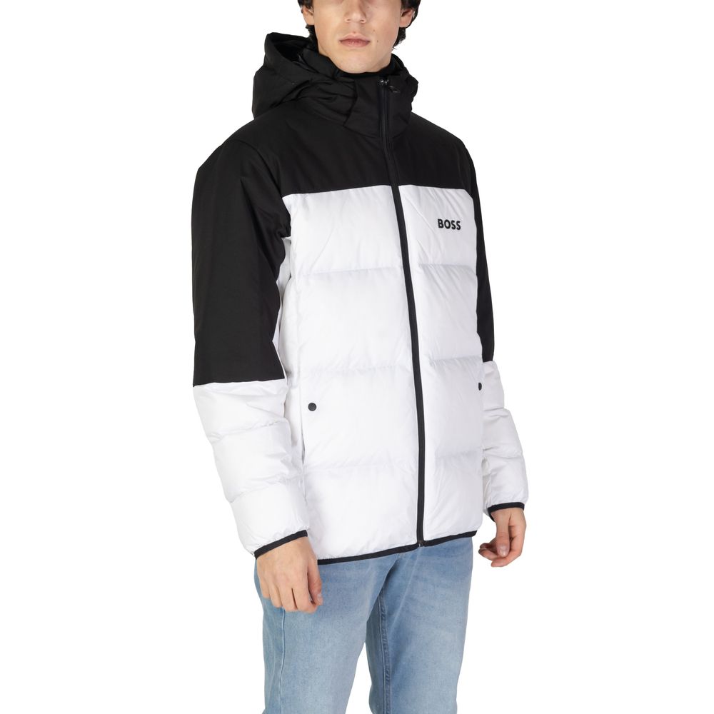 Hugo Boss Weiße Jacken aus recyceltem Polyester &amp