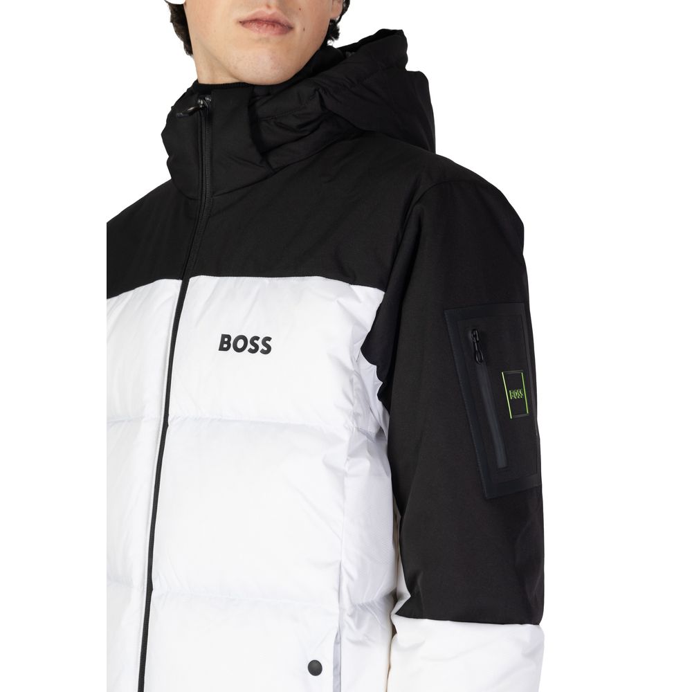 Hugo Boss Weiße Jacken aus recyceltem Polyester &amp