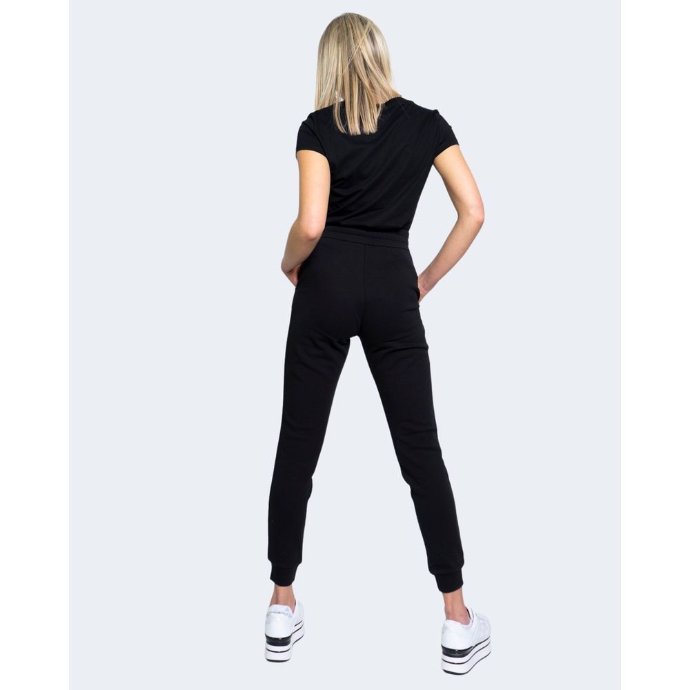 Armani Exchange Schwarzes T-Shirt aus Baumwolle
