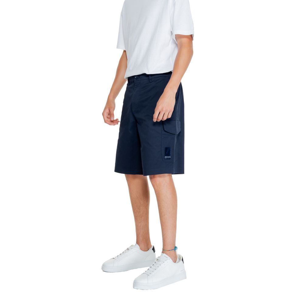 Armani Exchange Blaue Baumwoll-Bermudas