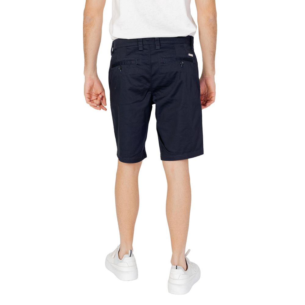 Armani Exchange Blaue Baumwoll-Bermudas