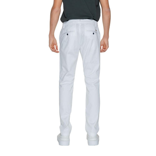 Armani Exchange Weiße Baumwollhose
