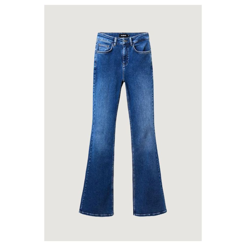 Desigual Blaue Baumwolljeans & Hose