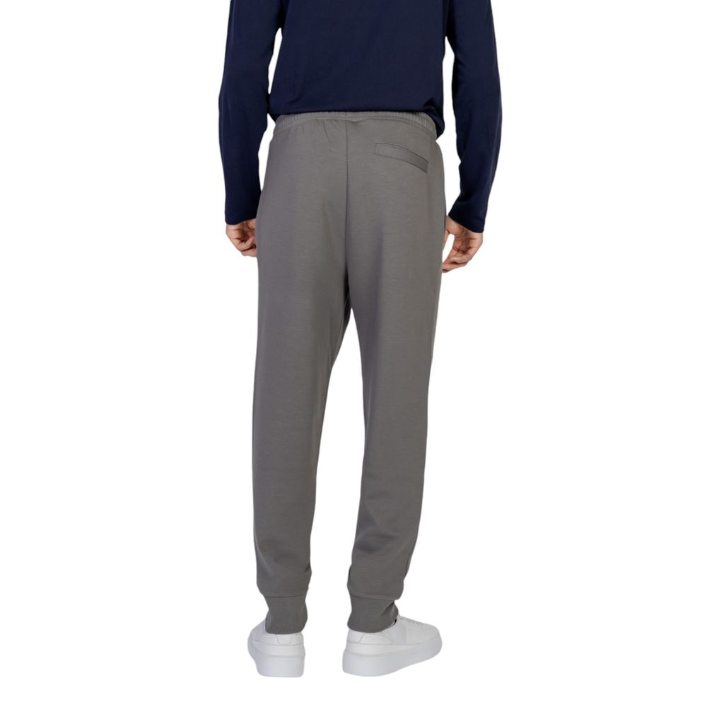 Hugo Boss Graue Baumwoll-Jogger Workout-Hose