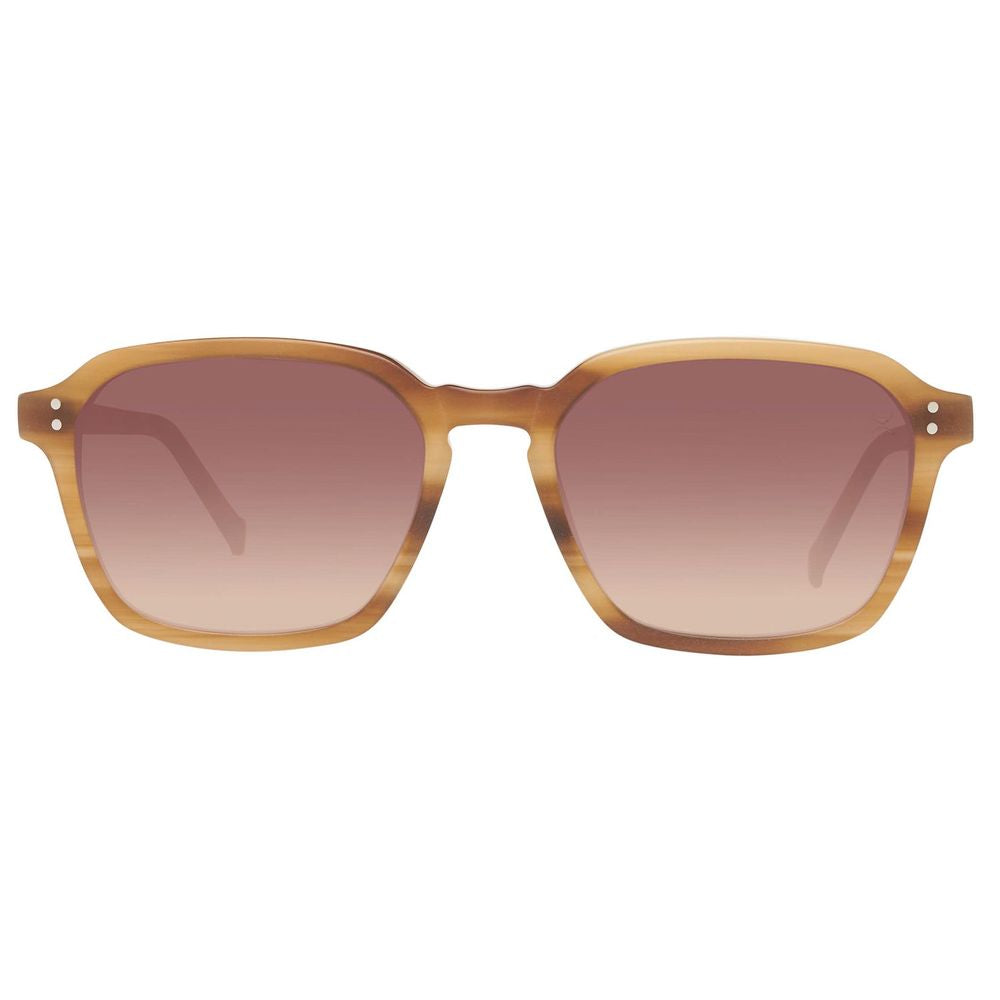 Hackett Braune Acetat-Sonnenbrille