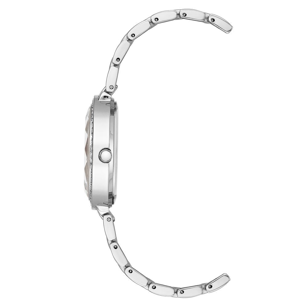 Juicy Couture Silberne Metall-Armbanduhr