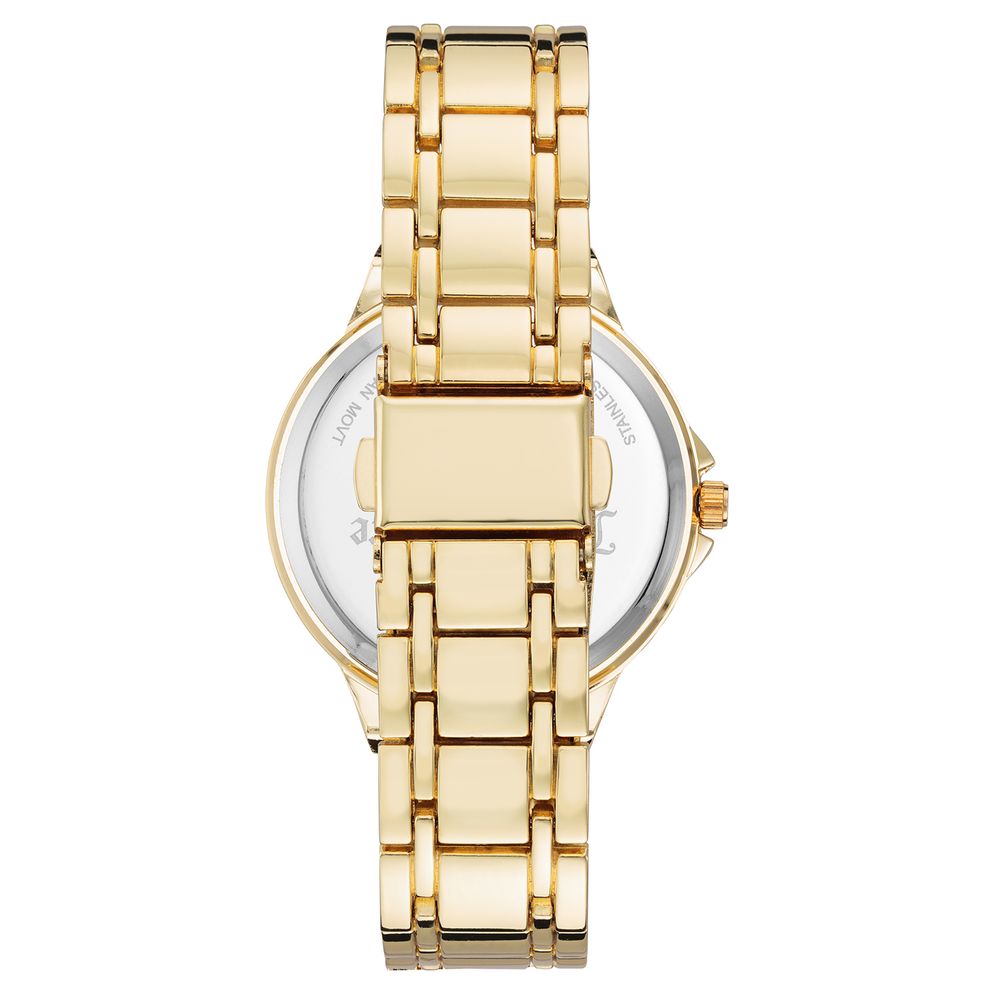 Juicy Couture Goldene Metall-Armbanduhr