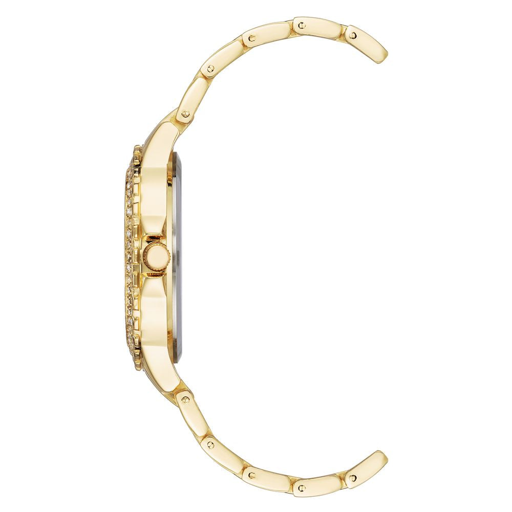 Juicy Couture Goldene Metall-Armbanduhr