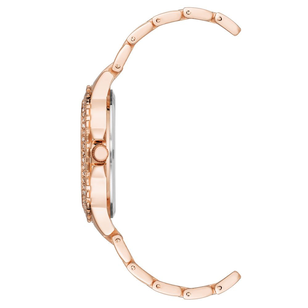 Juicy Couture Metall-Armbanduhr mit mehrfarbigem Zifferblatt