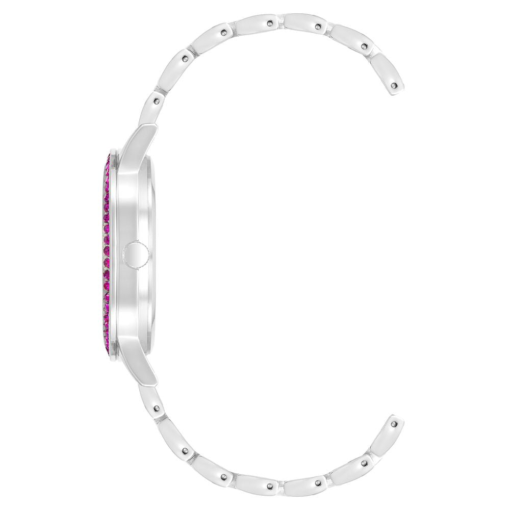 Juicy Couture Metall-Armbanduhr mit Multicolor-Zifferblatt