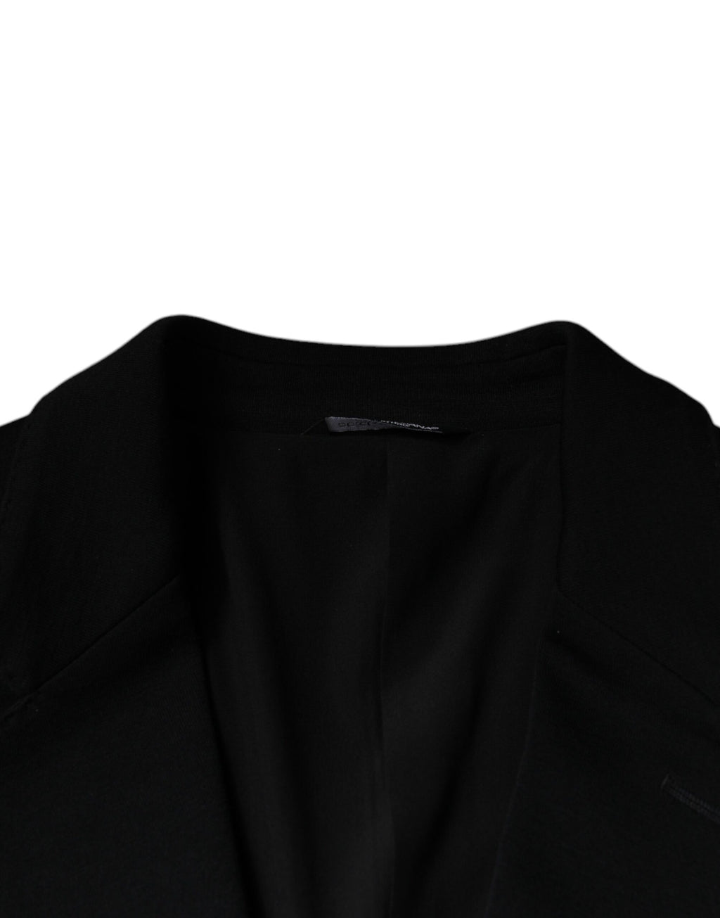 Dolce & Gabbana Schwarzer Sakko aus Wolle, Einreiher