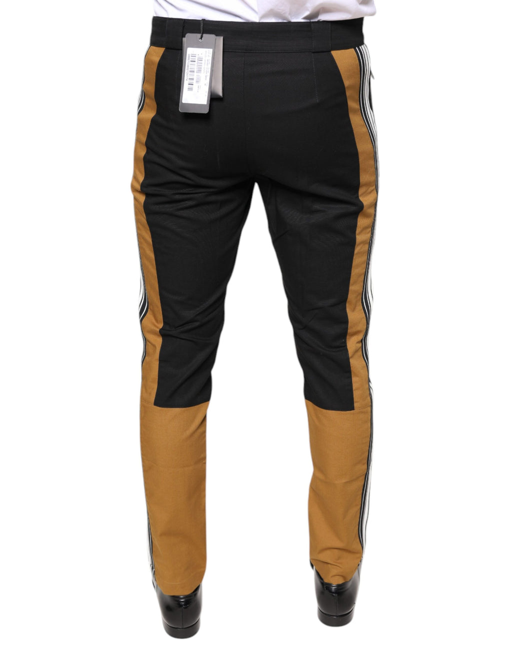 Dolce & Gabbana veelkleurige gestreepte skinny katoenen broek