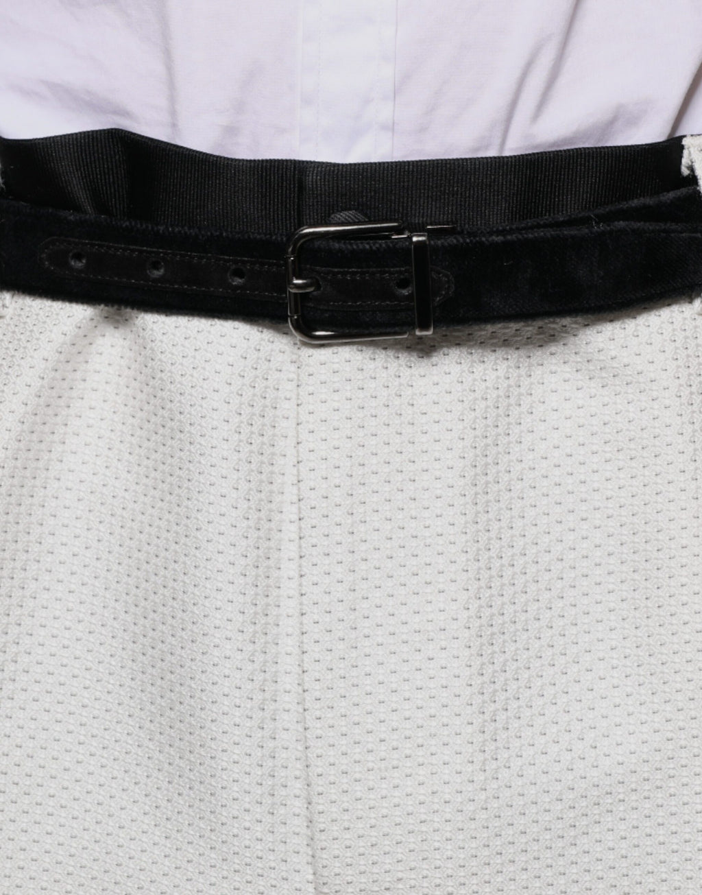 Dolce & Gabbana Weiße formelle Polyester-Kleid-Hose